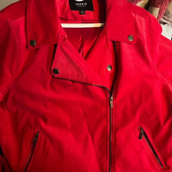 Torrid Red Jacket - Picture 2 of 3